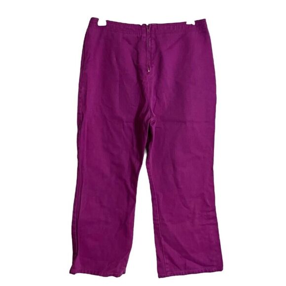 Bratz Vintage Y2K Purple Denim Embroidered Jeans Youth XL/Womens S Rare - Picture 7 of 12